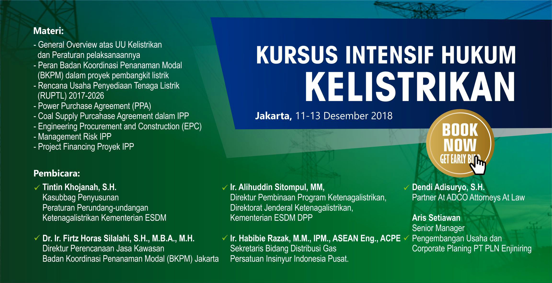 training hukum kelistrikan