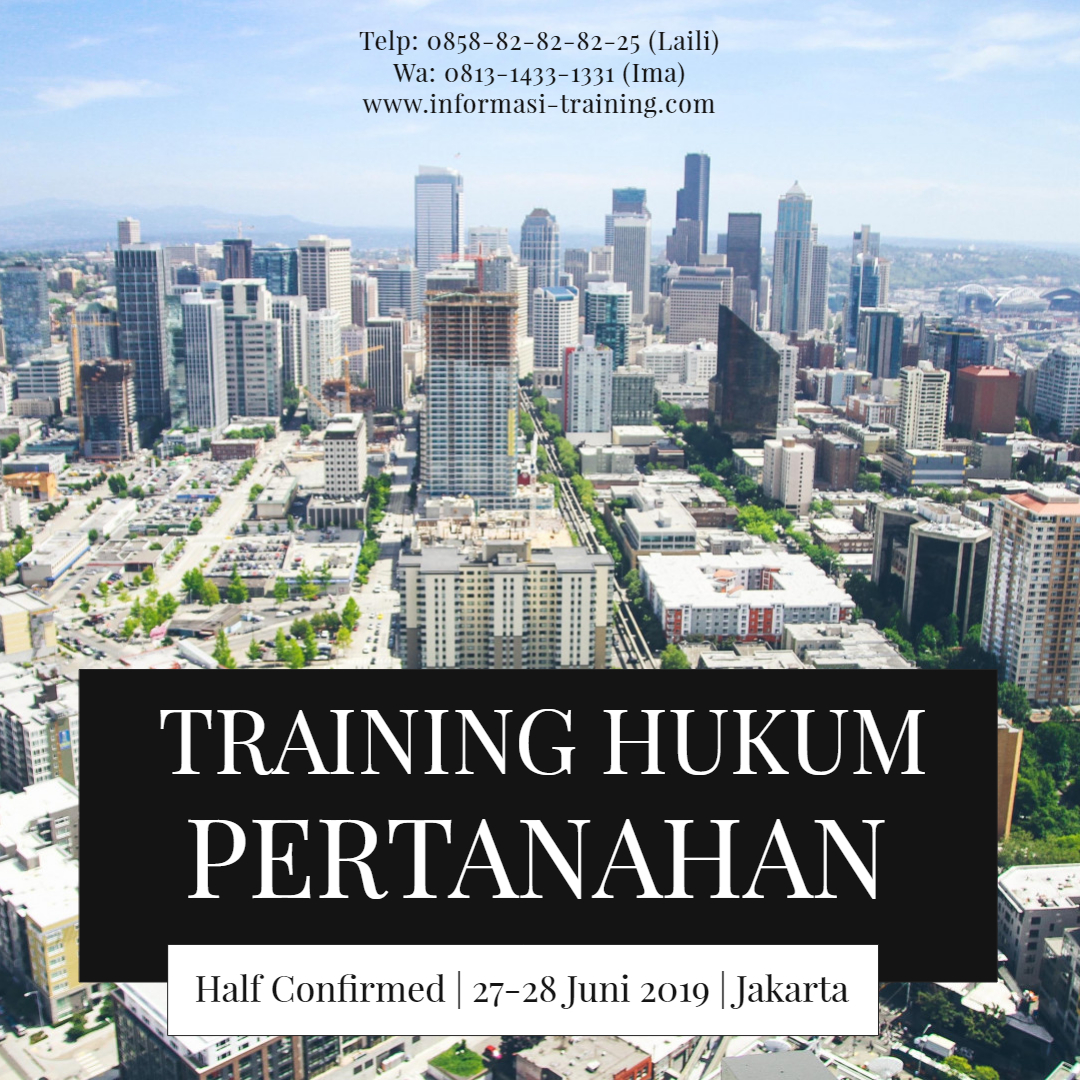 Training Hukum Pertanahan