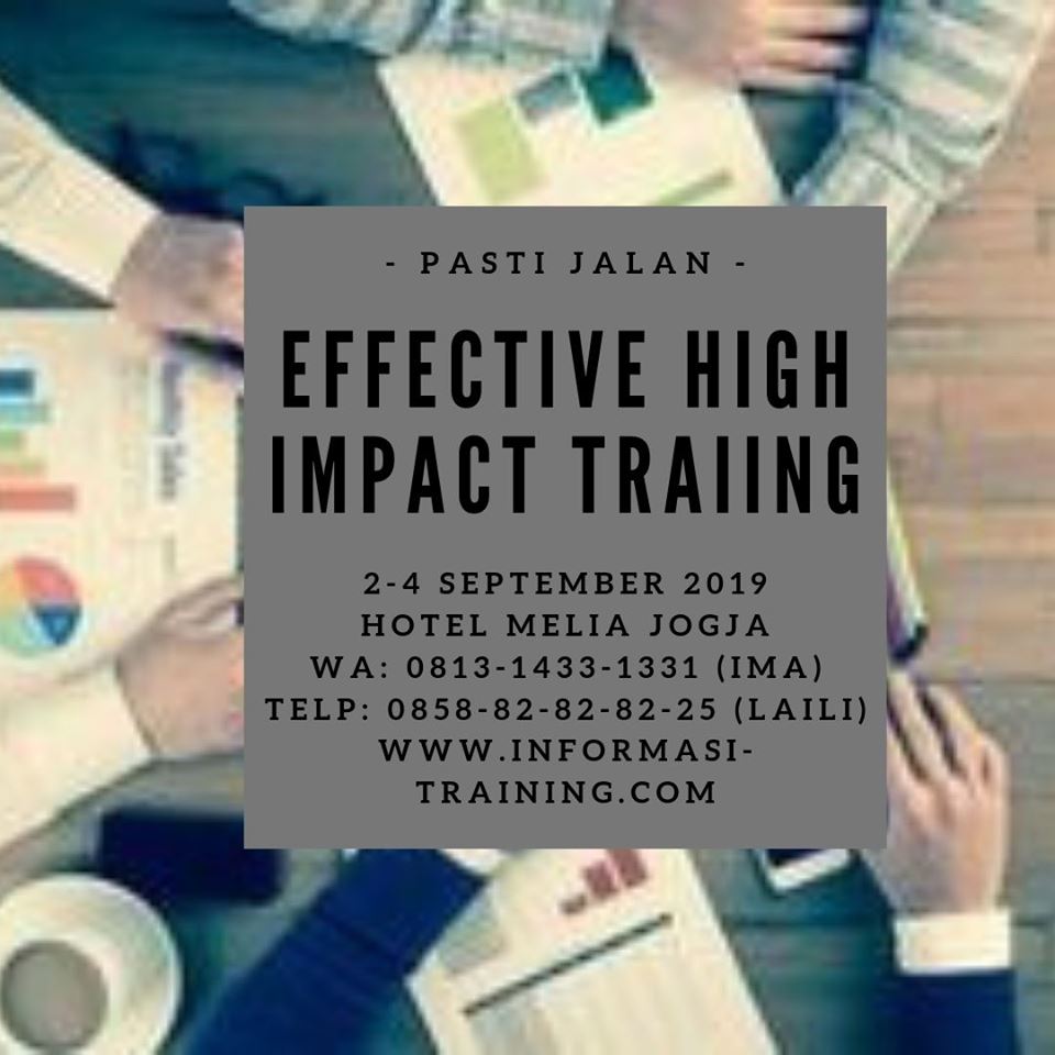 HOW TO CREATE AN EFFECTIVE & HIGH IMPACT – Available Online