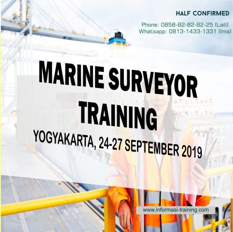 MARINE SURVEYOR TRAINING Informasi Training