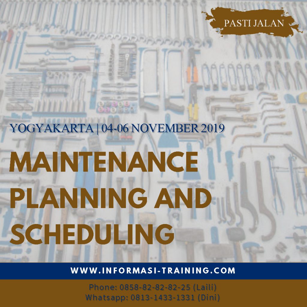 Maintenance scheduling